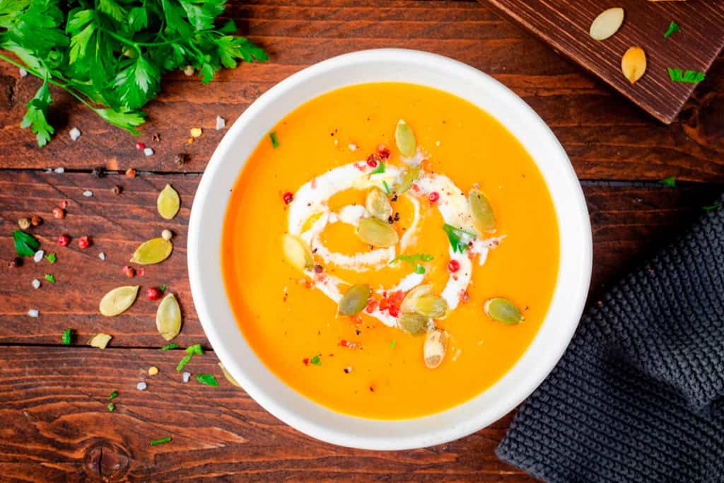 Receta: Sopa de Calabaza