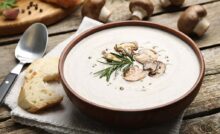 Crema de Champiñones Casera