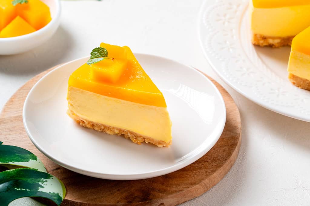 Receta de Cheesecake de Mango