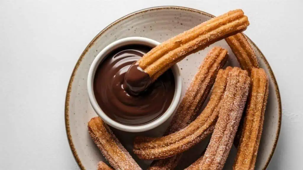 Churros con Chocolate