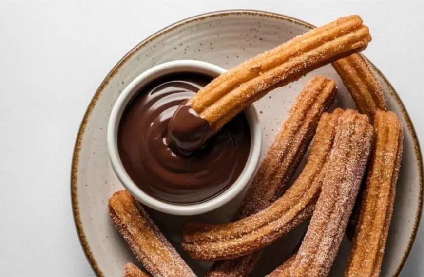 Churros con Chocolate