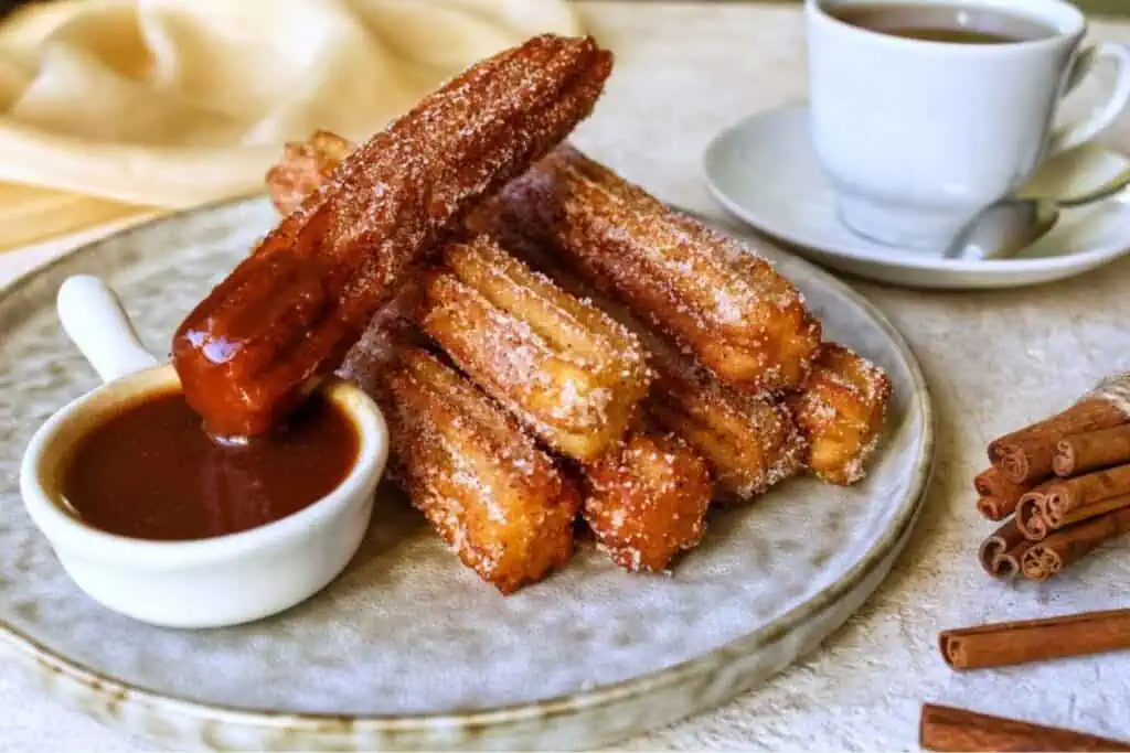 Churros con Chocolate