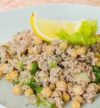 Ensalada de Garbanzos y Atún