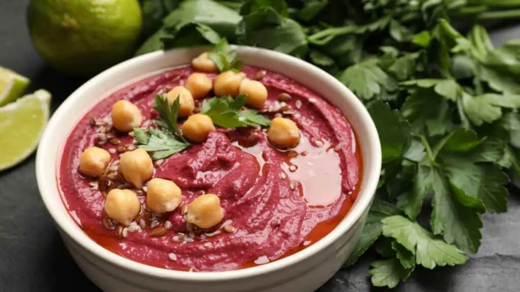 Hummus de Remolacha