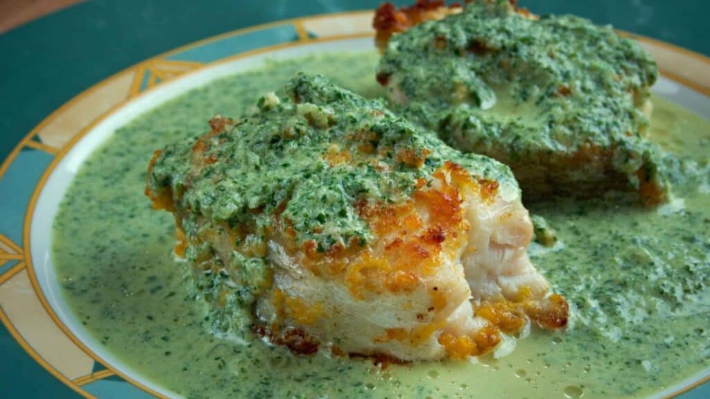 Merluza en Salsa Verde Plato Tipico Español