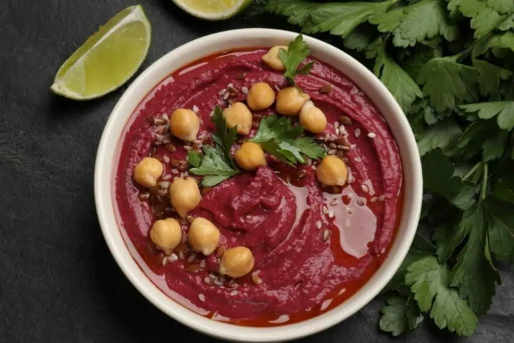 Hummus de Remolacha