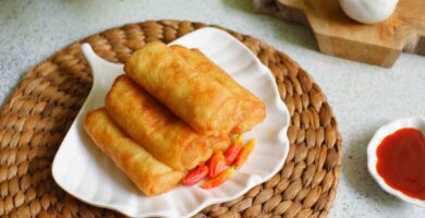 Rollitos de Primavera al Horno