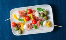 Brochetas de Antipasto
