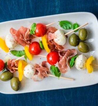 Brochetas de Antipasto
