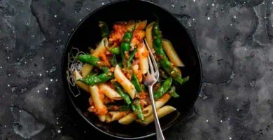 Ensalada de Pasta con Judías Verdes