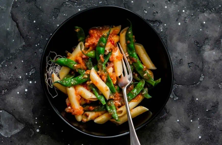 Ensalada de Pasta con Judías Verdes